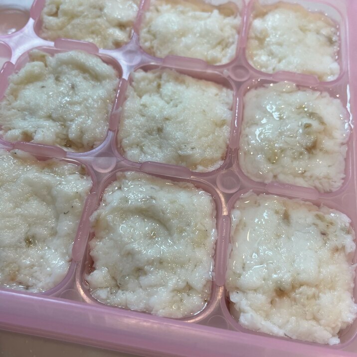 離乳食初期〜⭐ひらめ